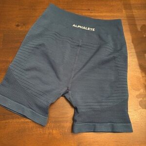 Alphalete Ozone Shorts 5” Dark Blue Size Small